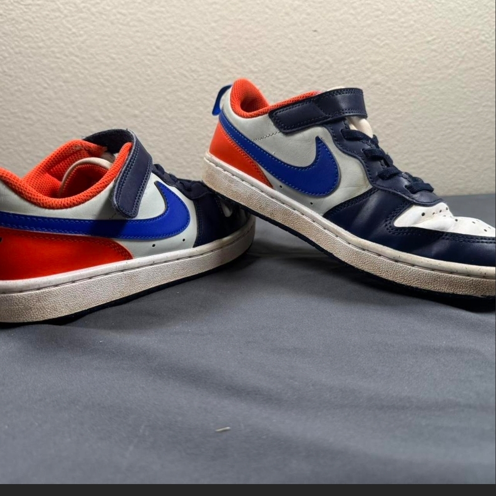 Nike Kids Navy and Orange Sneakers